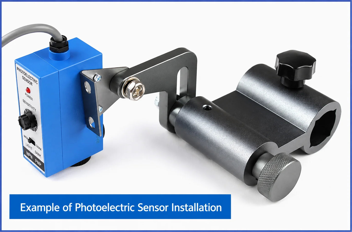 PS-400S US-400S ZPS-2 EPC Web Guide Sensor Mount Bracket Adjustable Holder for Ultrasonic product image 4