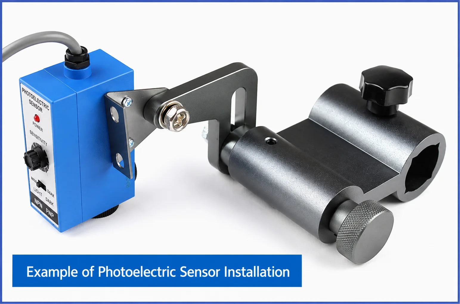 PS-400S US-400S ZPS-2 EPC Web Guide Sensor Mount Bracket Adjustable Holder for Ultrasonic product image 4