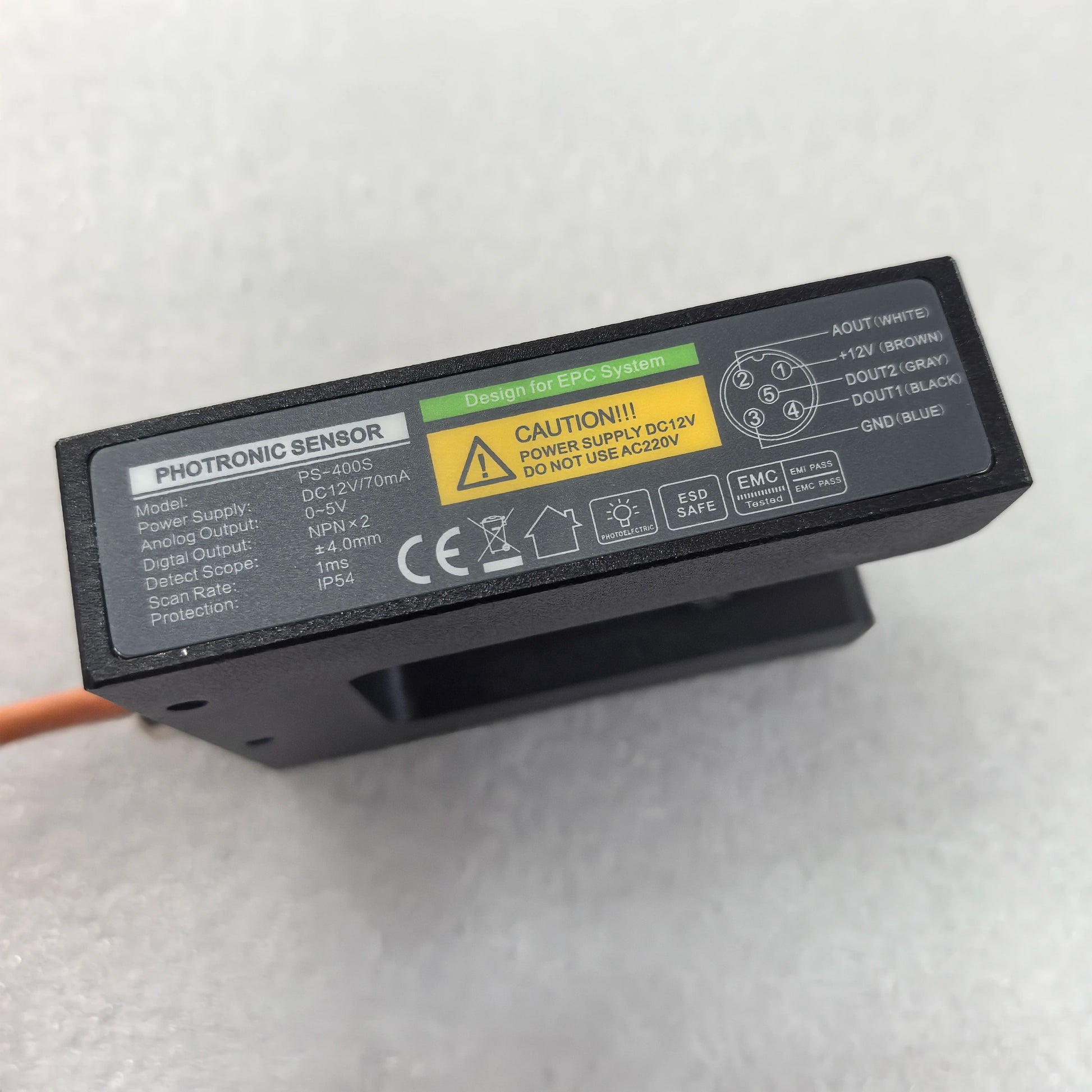 Edge photoelecrict Sensor including Cable PS-400S Use for EPC / LPC system product detail image 4