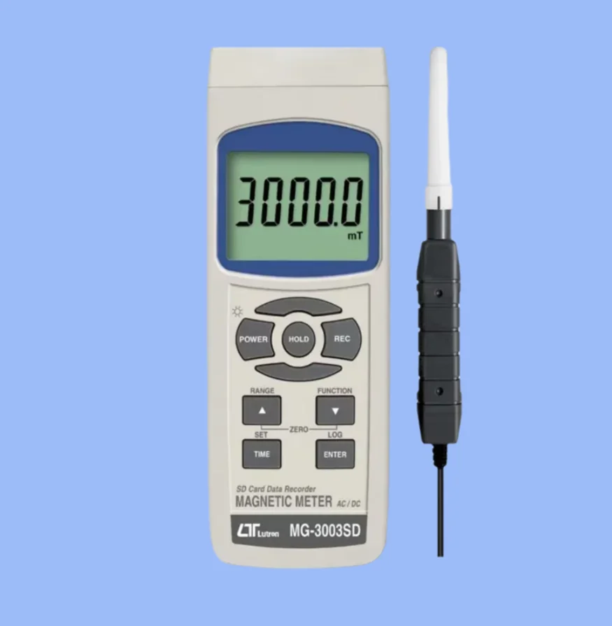 Lutron MG-3003SD AC DC Magnetic Meter Digital Gauss Magnetometer