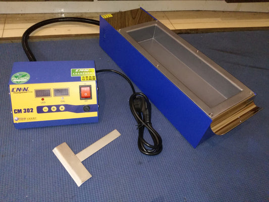 CM302 1500W Split Soldering Pot Titanium Alloy Bath 600°C Lead-Free