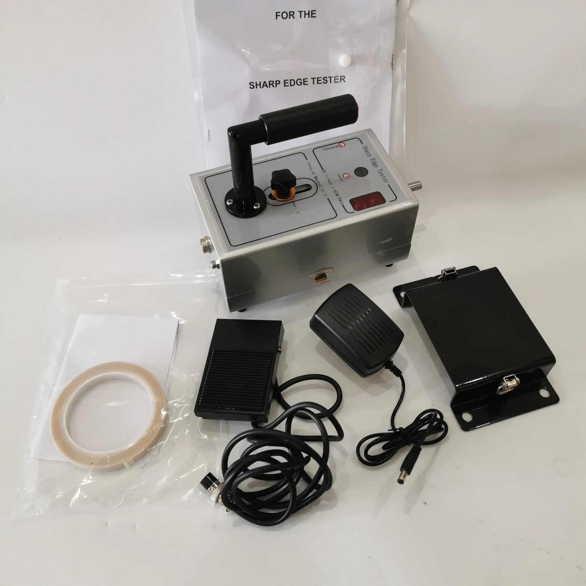 Electric Sharp Edge Tester | Toy Safety Sharp Edge Detector Gauge with Test Tape for product image 2