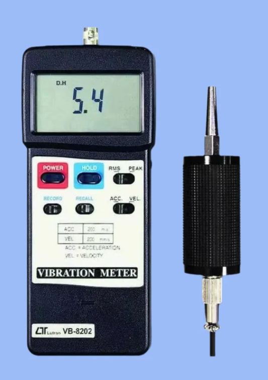 Lutron VB-8202 Digital Vibration Meter Velocity 200 mm/s
