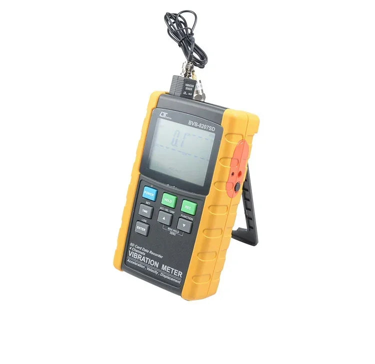 Lutron BVB-8207SD 4 Channel Digital Vibration Meter Real-Time Data Recorder Analyzer for product detail image 4