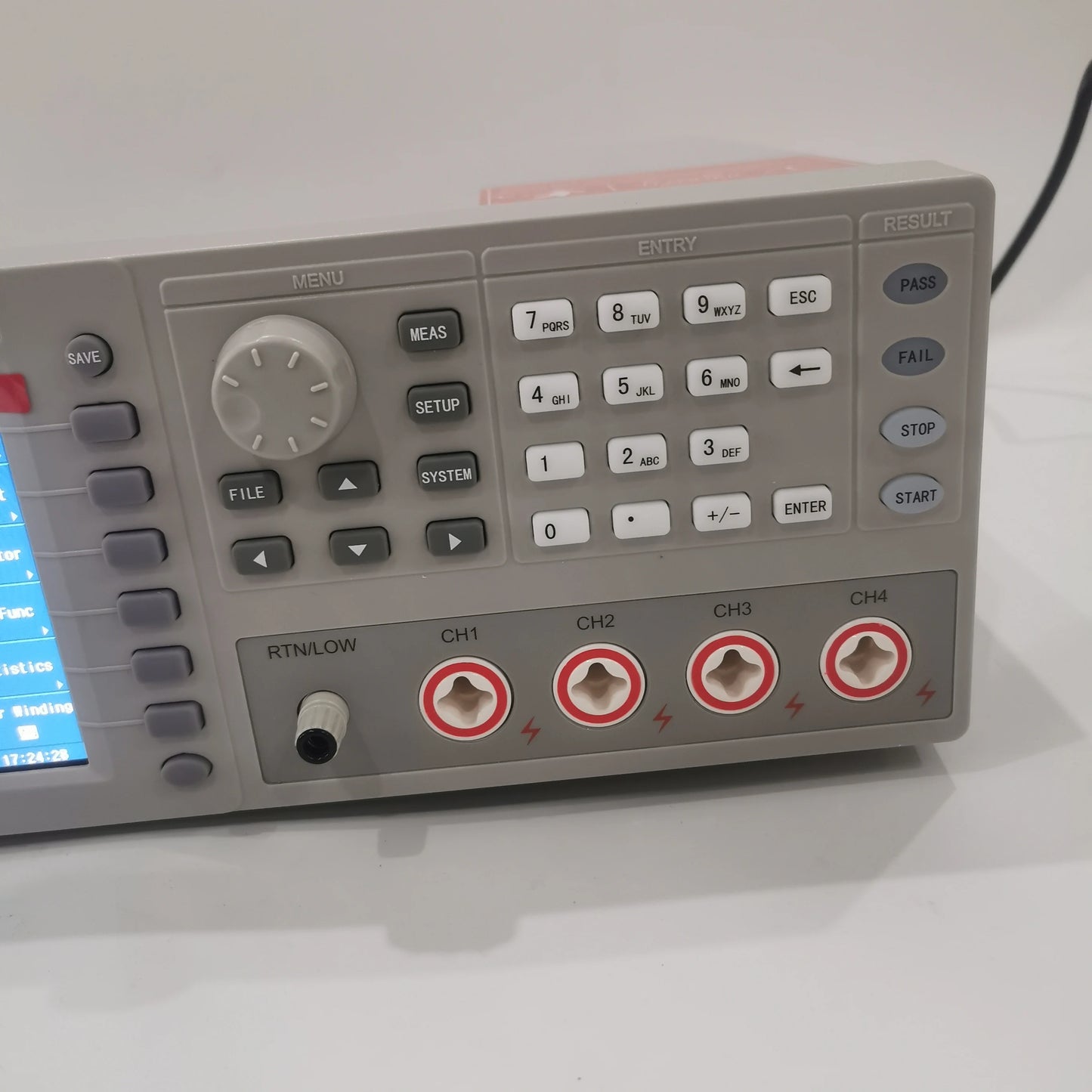U9845 4 Channel Impulse Winding Tester 100-5000V 100Msps Coil Turn-to-Turn Tester for Motor product detail image 6
