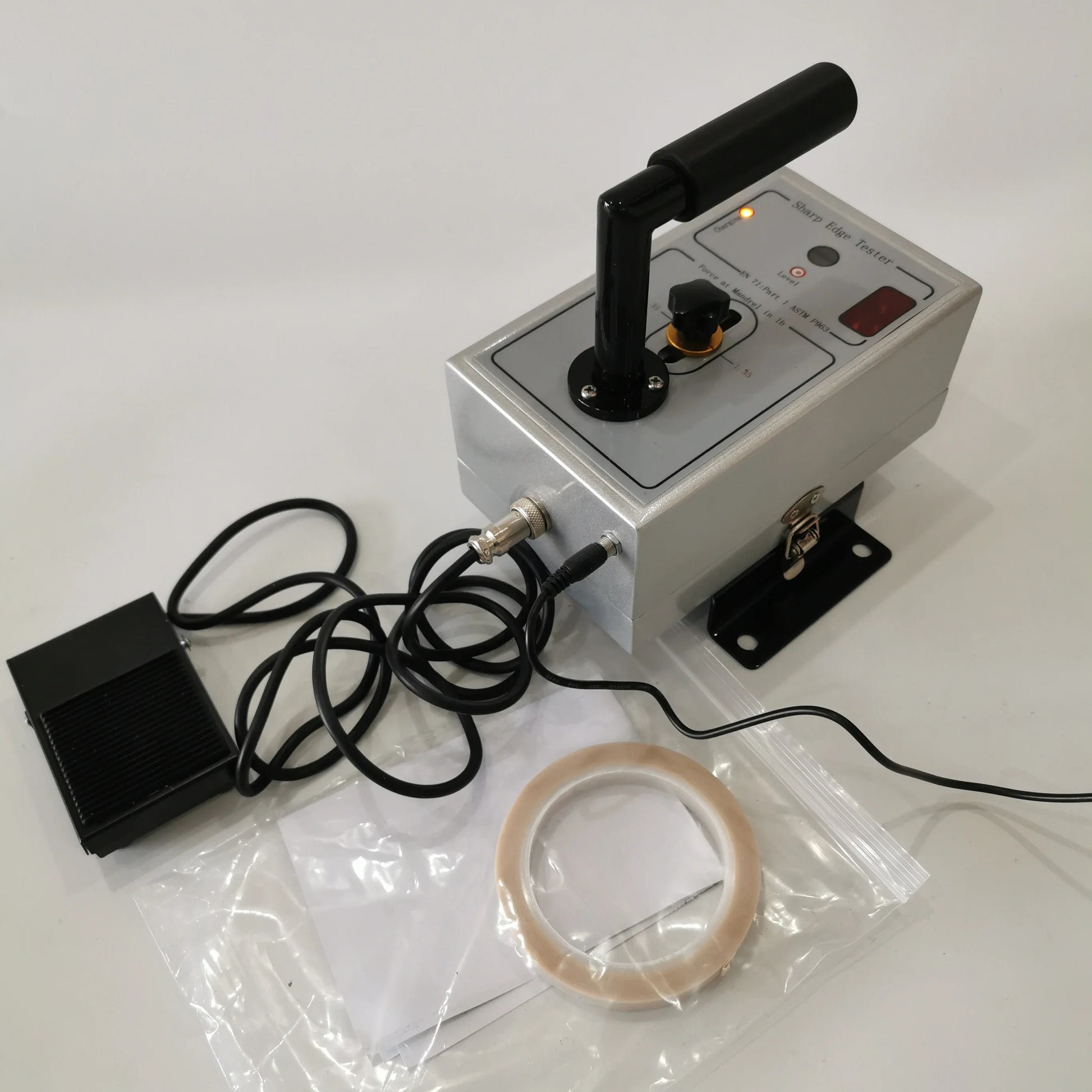 Electric Sharp Edge Tester | Toy Safety Sharp Edge Detector Gauge with Test Tape for product image 4