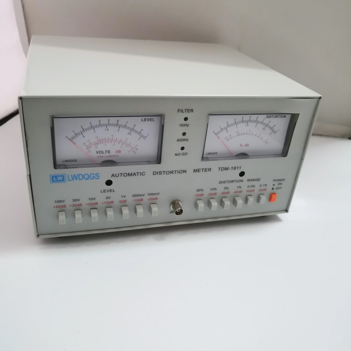 TDM-1911 Automatic Audio Distortion Meter | 0.01%-30% THD Analyzer | High-Precision Signal product detail image 2