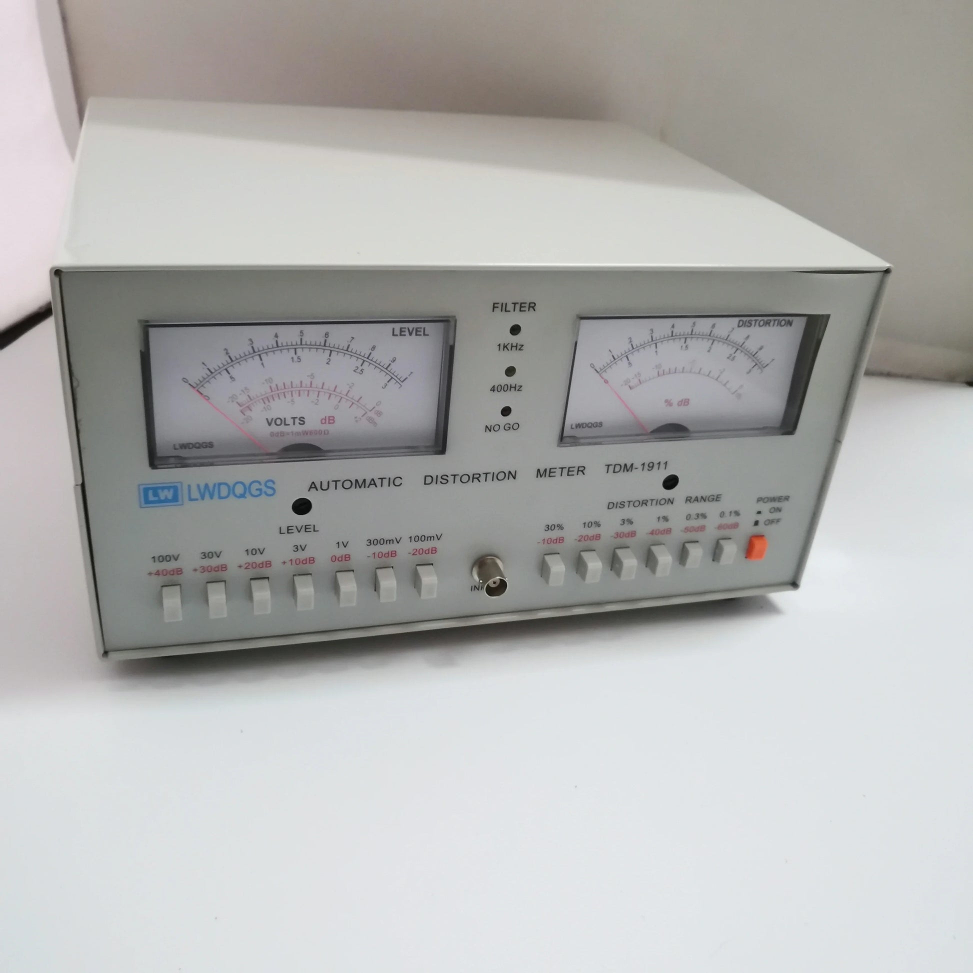 TDM-1911 Automatic Audio Distortion Meter | 0.01%-30% THD Analyzer | High-Precision Signal product detail image 2