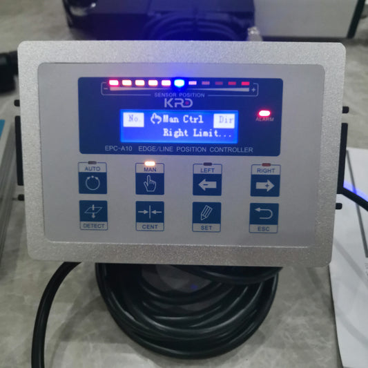 EPC-A10 Servo Web Guiding System | Edge Line Position Controller with Color Mark Sensor & product detail image 2