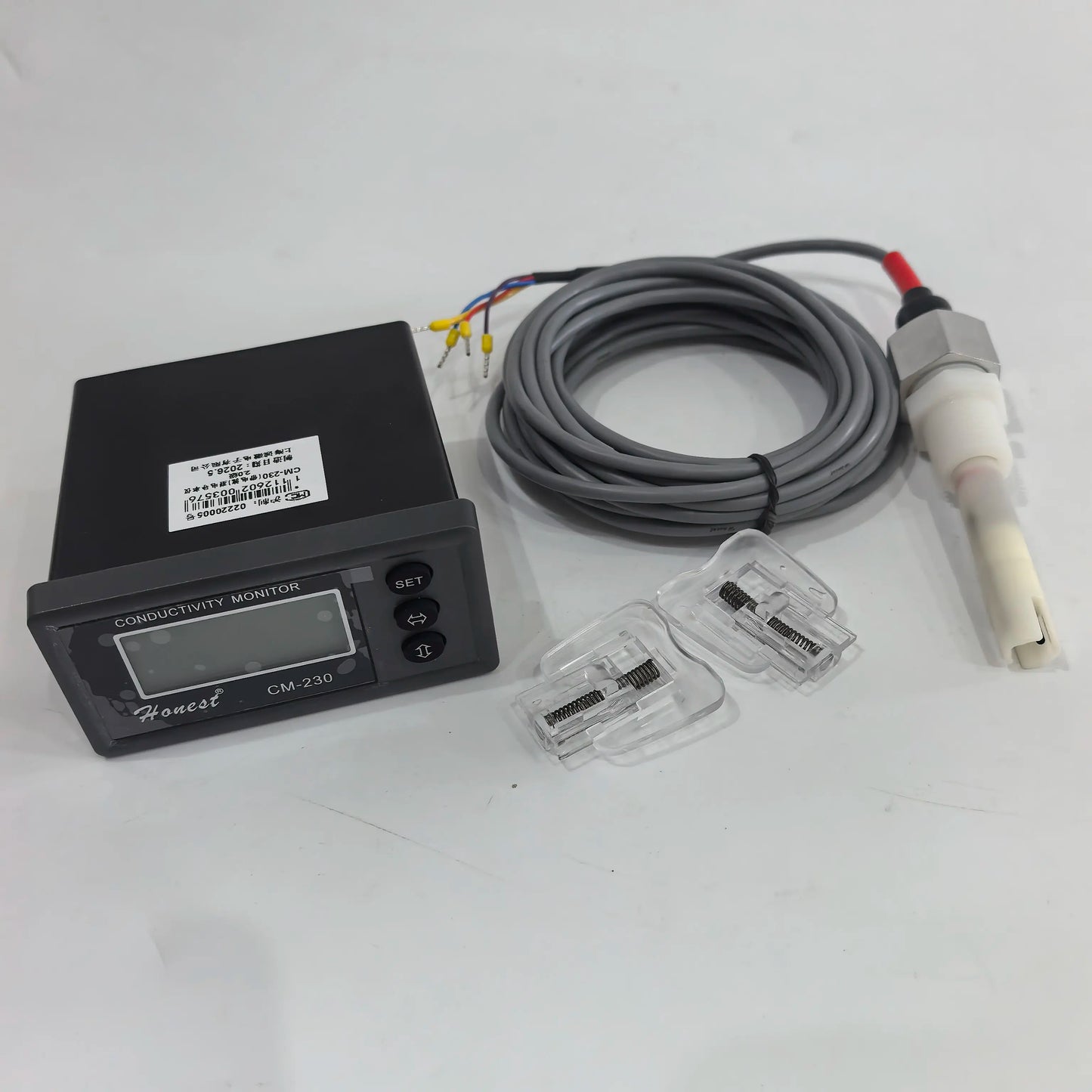 CM-230 panel mount conductivity meter with 4-20mA current output