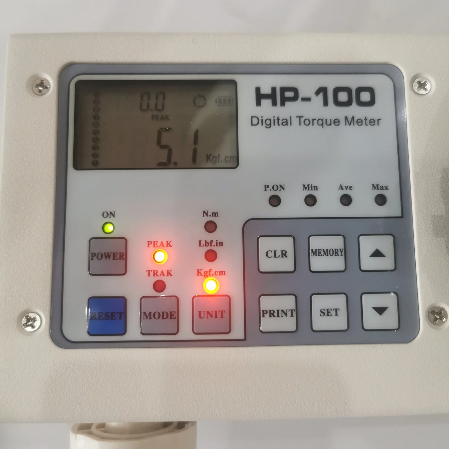 HP100 Digital Bottle Cap Torque Tester | Torque Meter 100kgf.cm / 10N.m product image 3