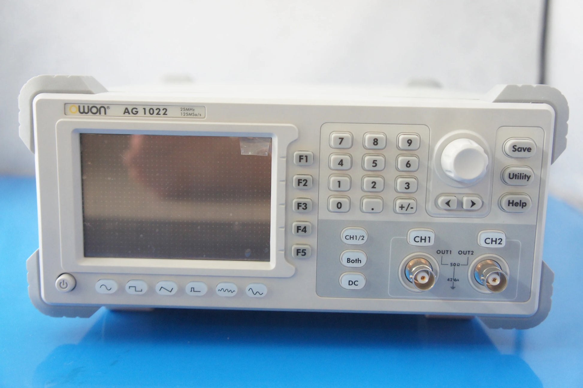 OWON AG1022 DDS Arbitrary Waveform Generator | 2-Channel Function Signal Generator 25MHz product image 3
