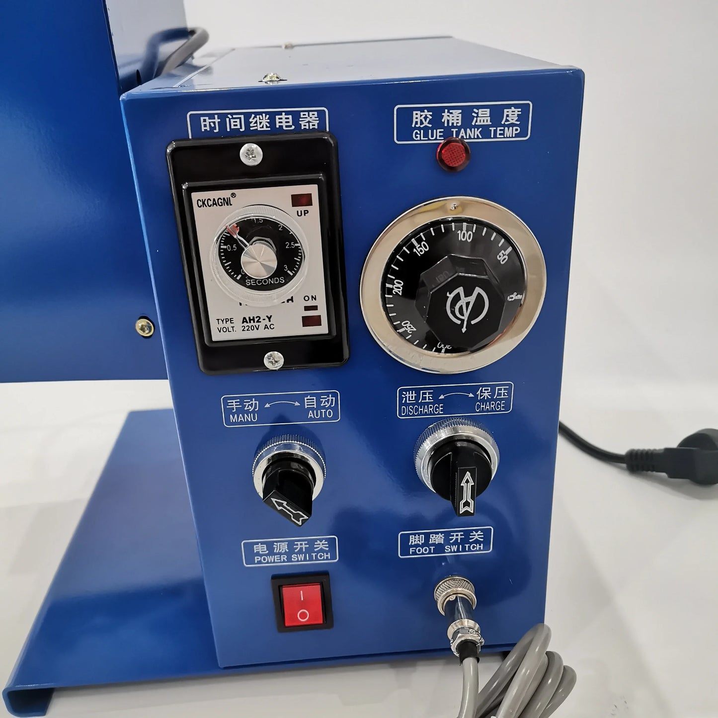 Industrial Hot Melt Glue Dispenser Machine with Foot Pedal | Hot Melt Adhesive Dispensing product image 3