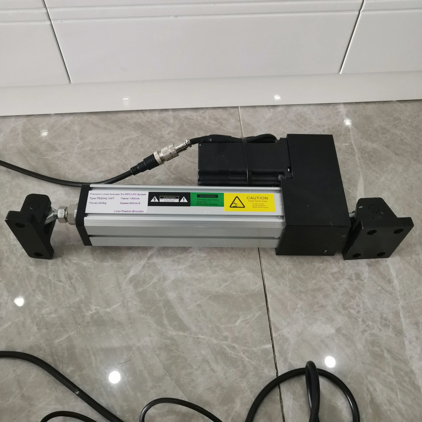 PD204L150T Precision Linear Actuator For EPC/LPC System Travel:150mm Thrust:200kg product image 2