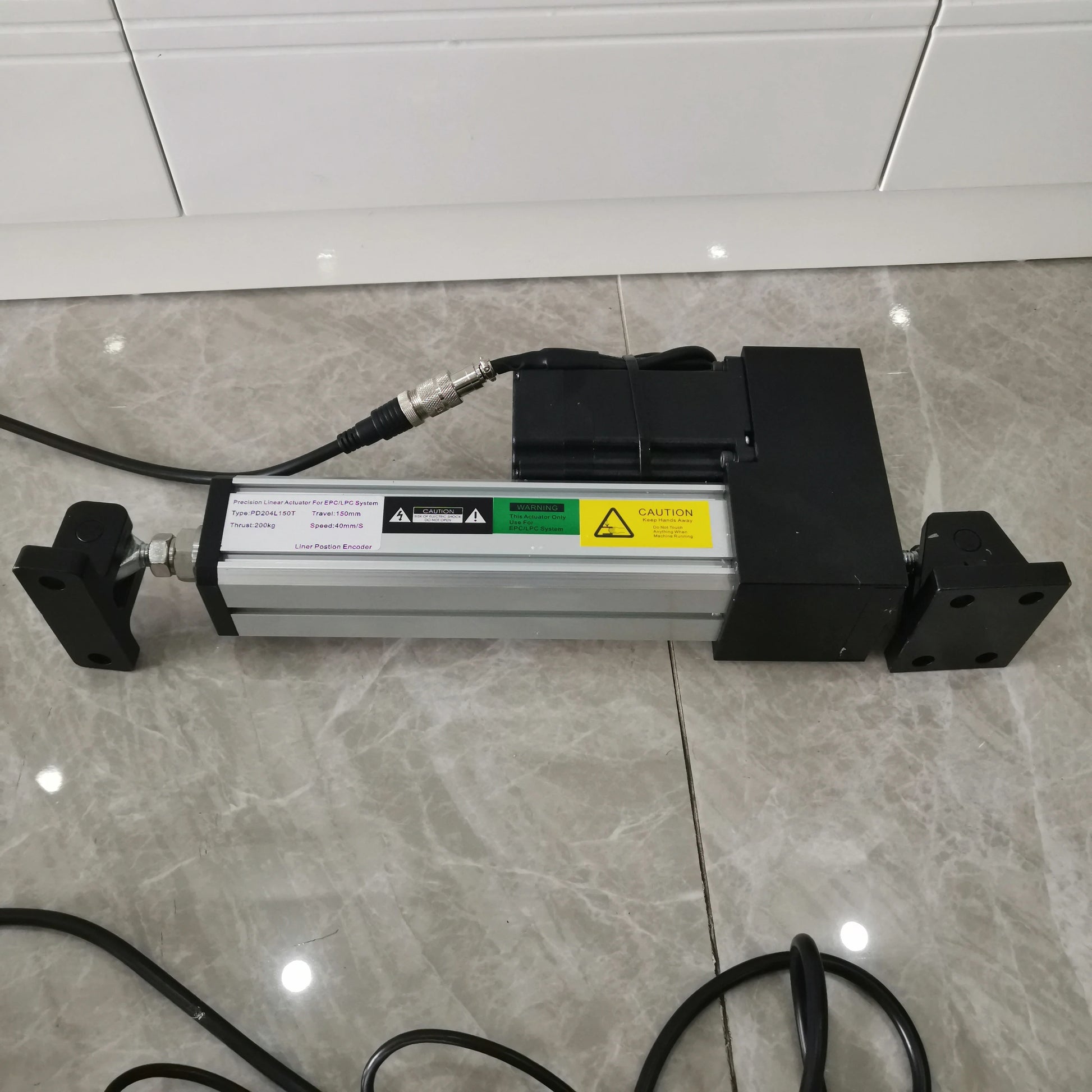 PD204L150T Precision Linear Actuator For EPC/LPC System Travel:150mm Thrust:200kg product image 2