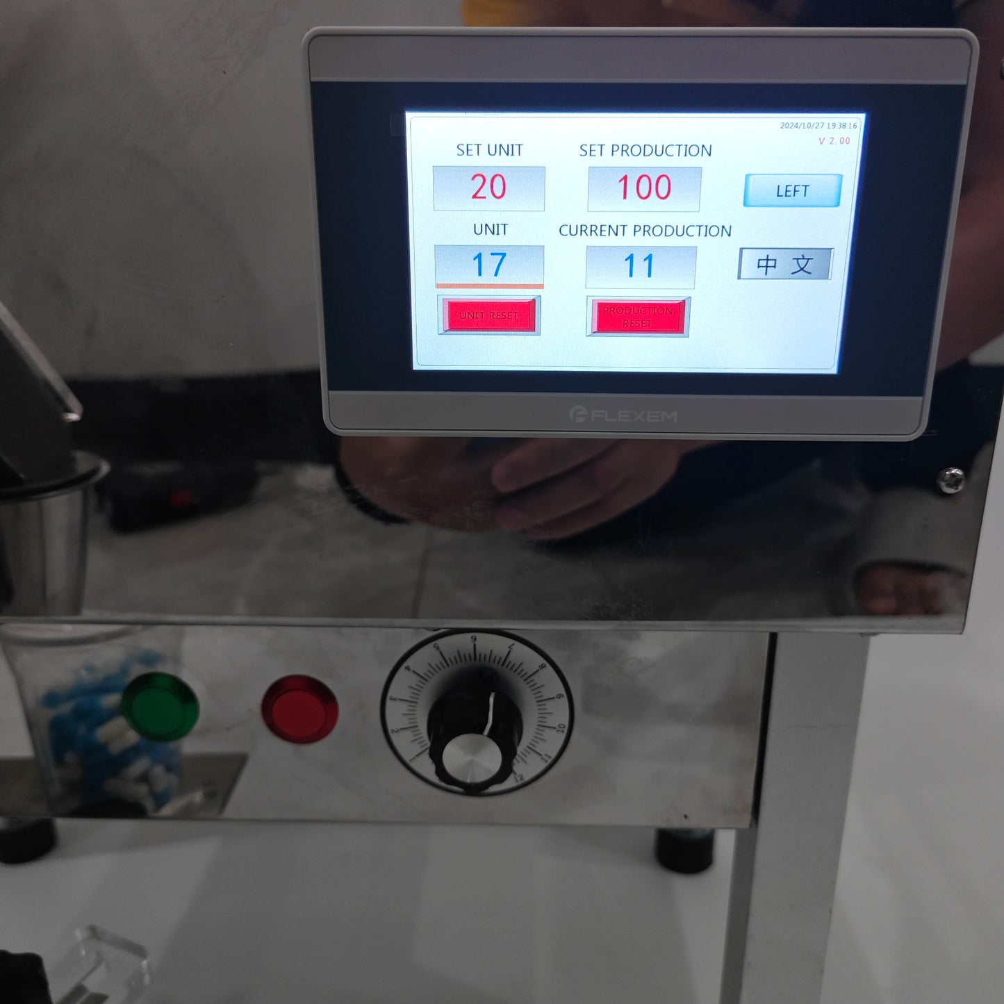 Automatic Desktop Electronic Capsule Tablet Counting Machine Pill Counter Small Parts product detail image 2