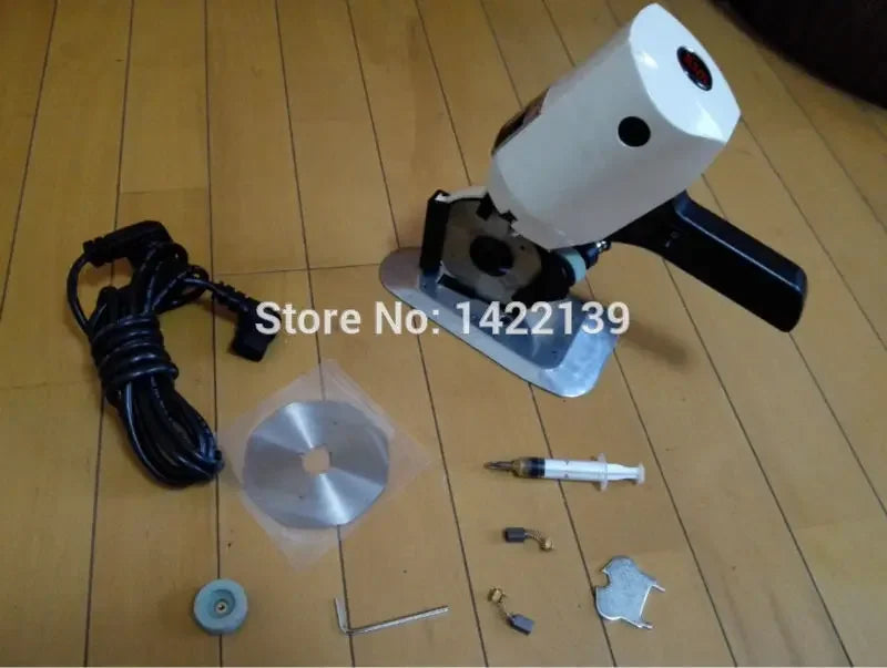 KSM100 Round Knife Electric Scissor Cloth Cutting Machine 100mm Fabric Cutter 220V Textile product image 4