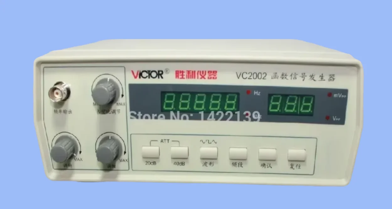 VICTOR VC2002 0.2Hz~2MHz Function Signal Generator 5-Digit Precision