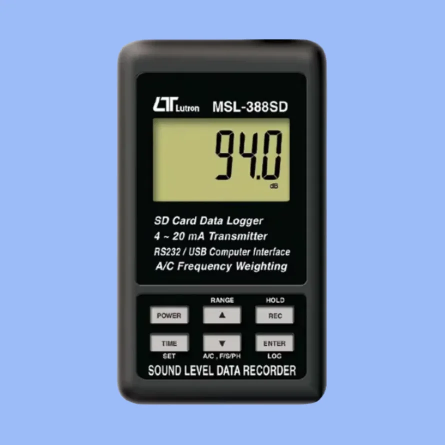 Lutron MSL-388SD Digital Sound Level Meter Noise Data Recorder