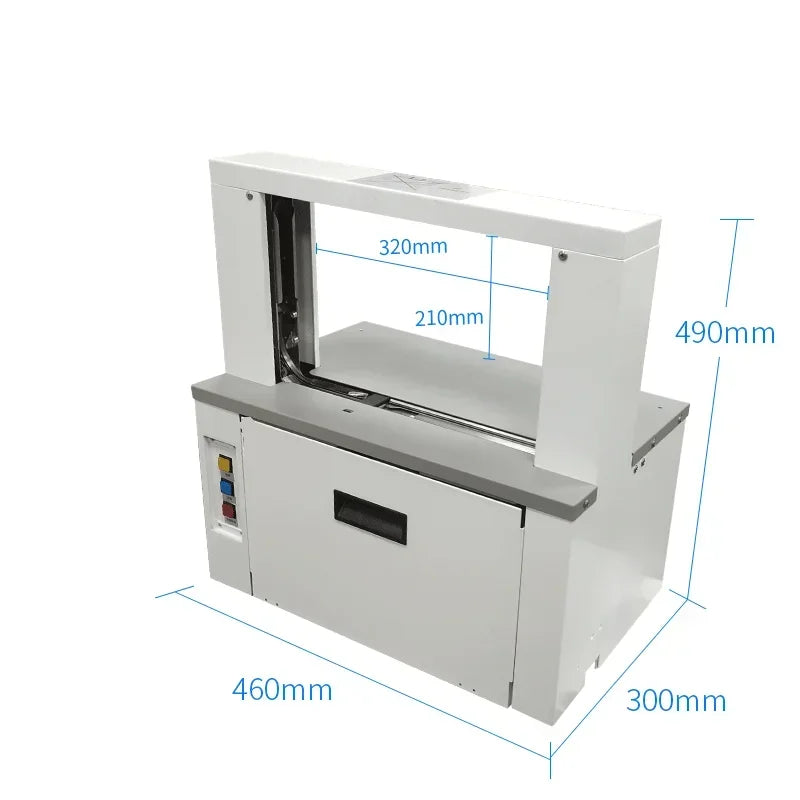 Automatic Banknote Banding Machine | OPP Film & Paper Tape Dual-Use Strapping Machine for product image 2