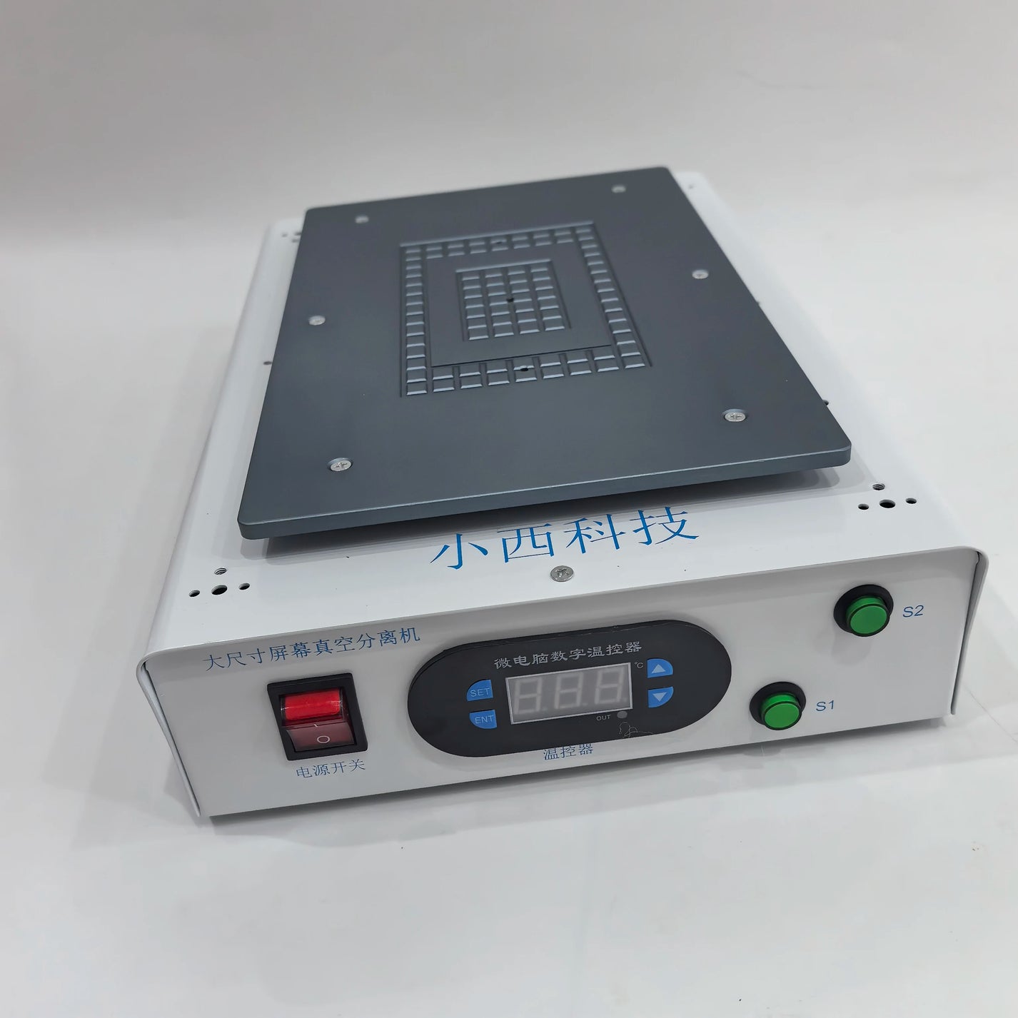18 inch vacuum heating plate on LCD screen separator machine
