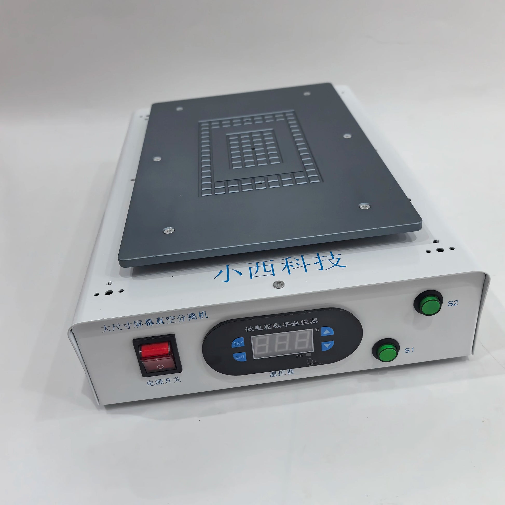 18 inch vacuum heating plate on LCD screen separator machine