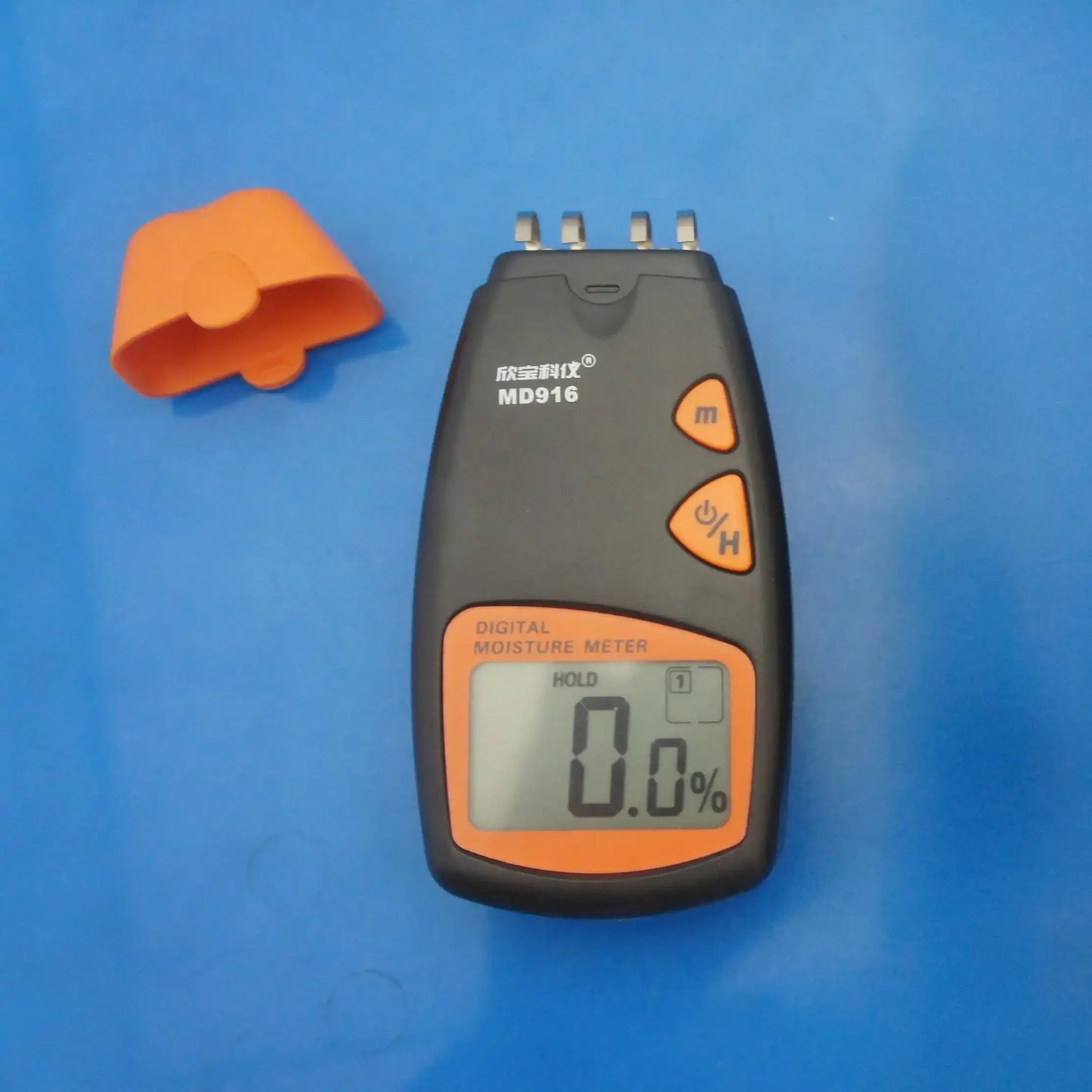 MD916 Portable Digital Paper Moisture Meter | 4 Pins Moisture Tester