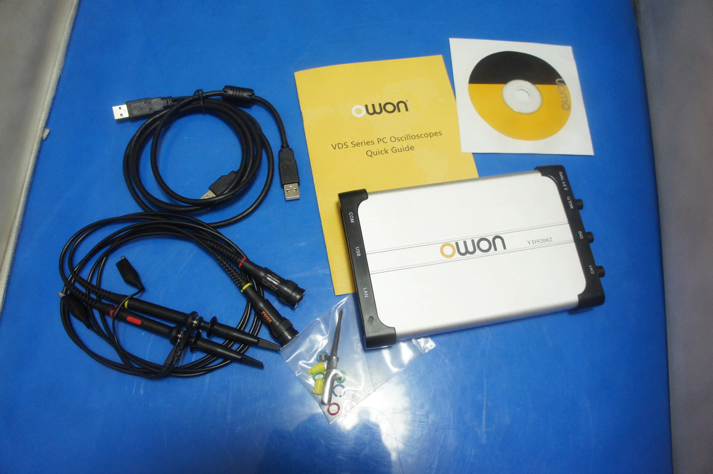 OWON VDS2062 PC Oscilloscope | 60MHz–100MHz Bandwidth 1GSa/s Sample