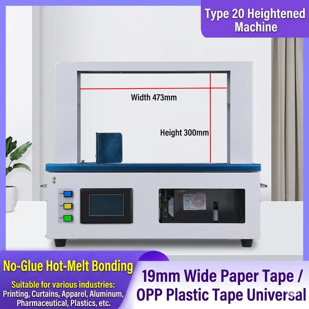 Automatic OPP Tape & Paper Banding Machine Dual-use Vegetable Food Strapping Machine product image 4