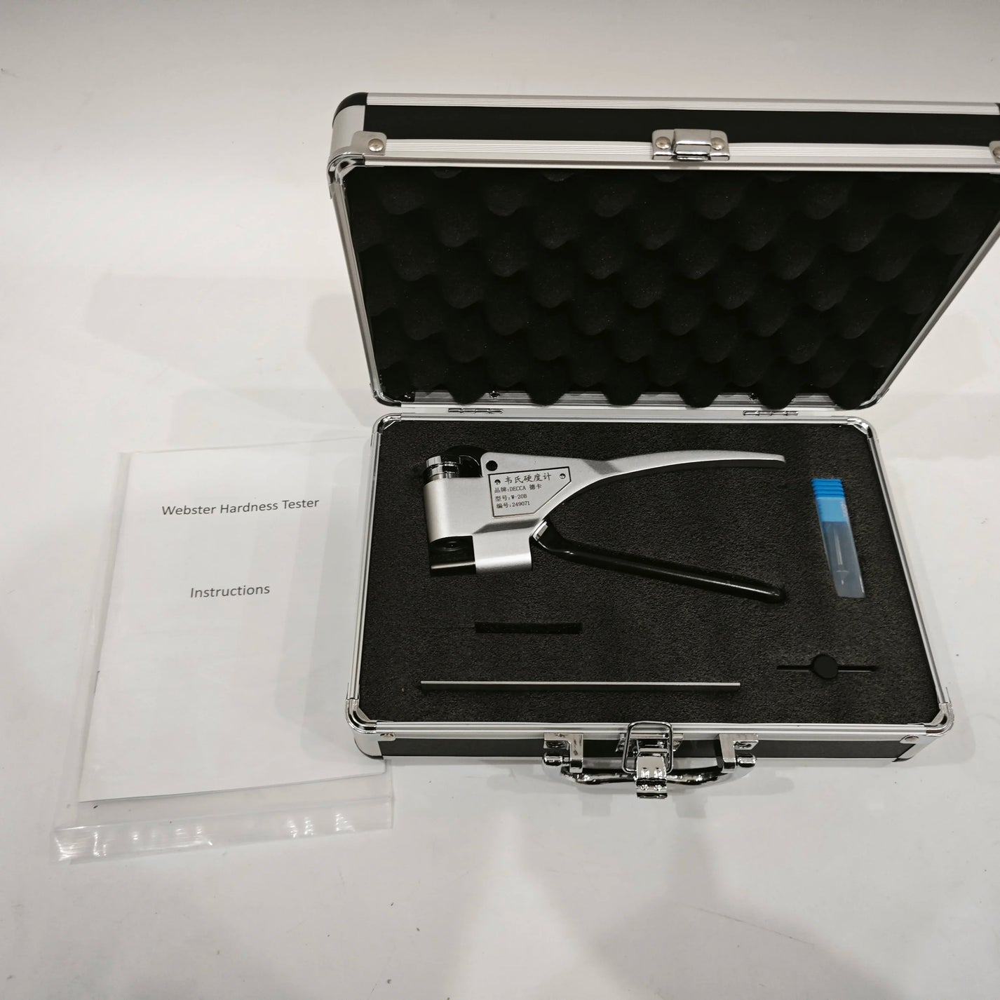 W-20 / W-20A / W-20B Portable Webster Hardness Tester | Clamp-Type
