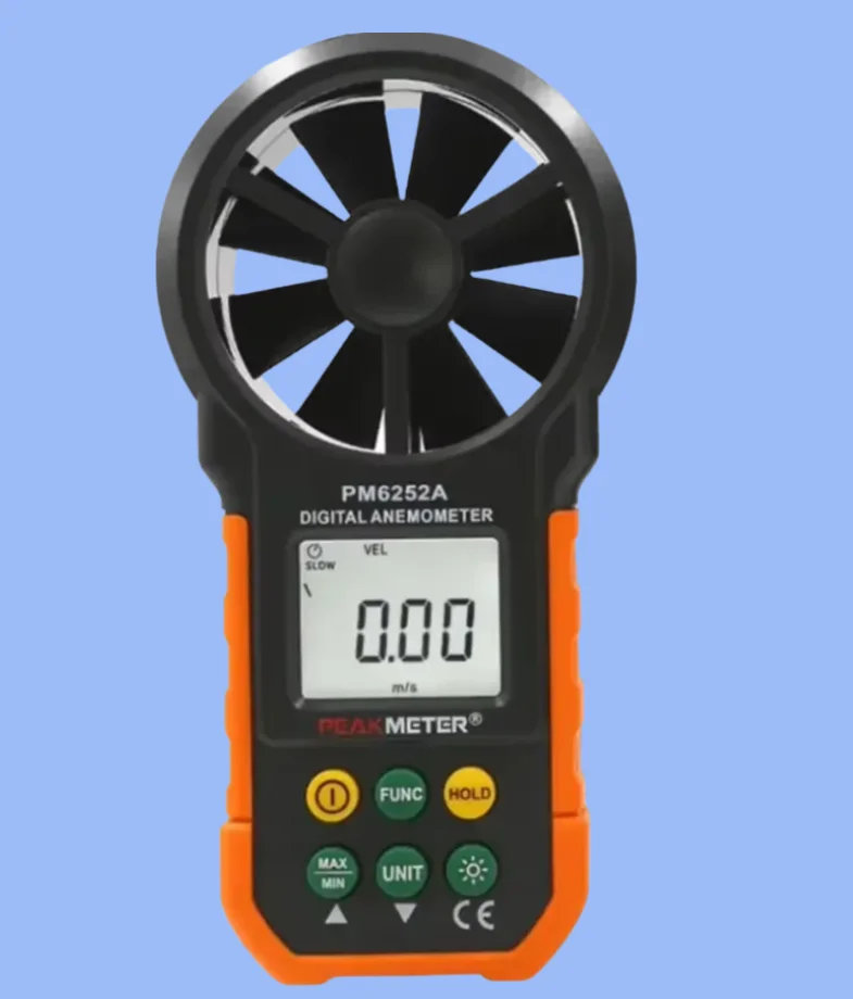 Digital Anemometer LCD Backlight Wind Speed and Air Volume Meter