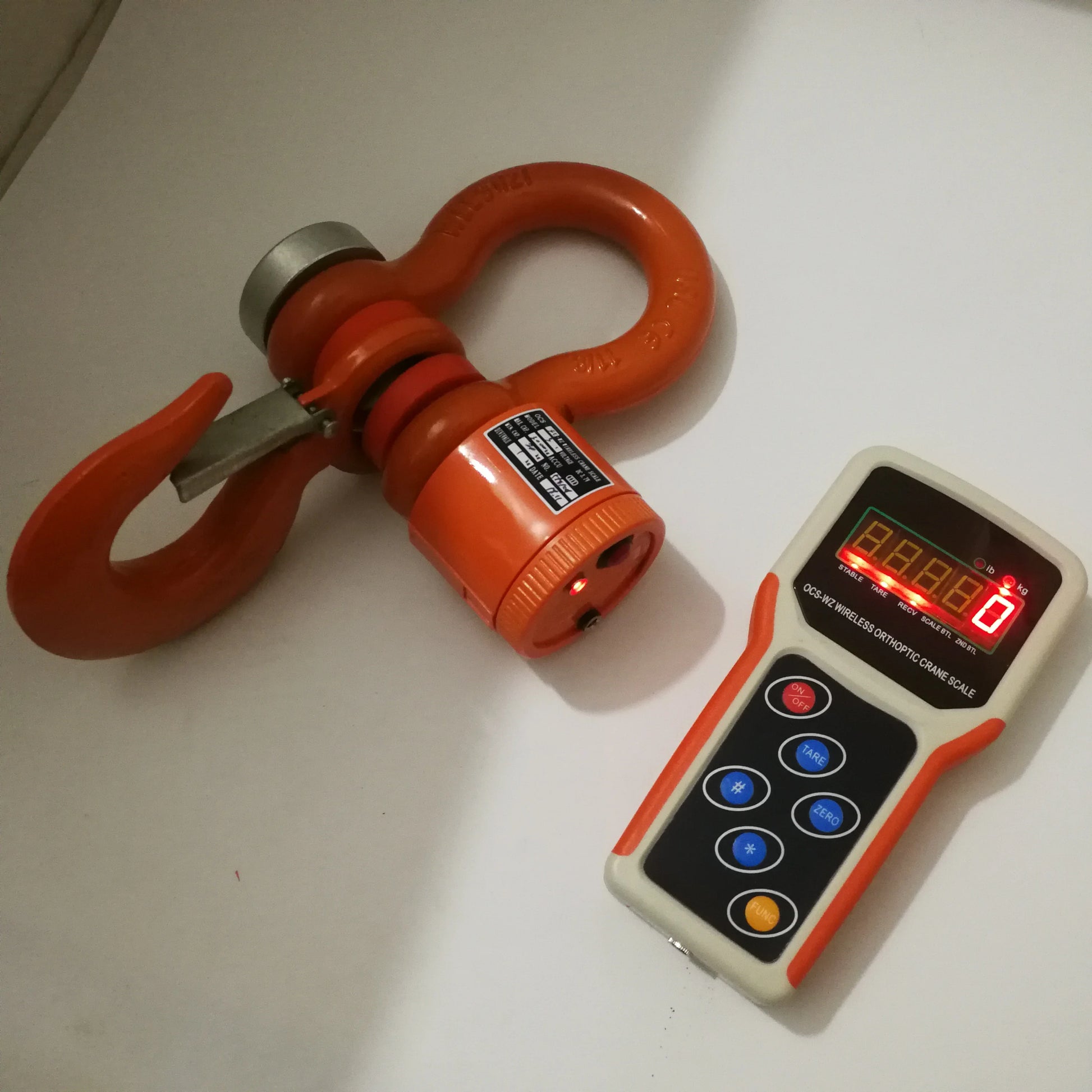 Wireless Digital Crane Scale 2T/3T 2000kg 3000kg Heavy Duty Industrial Hanging Scale with product detail image 2