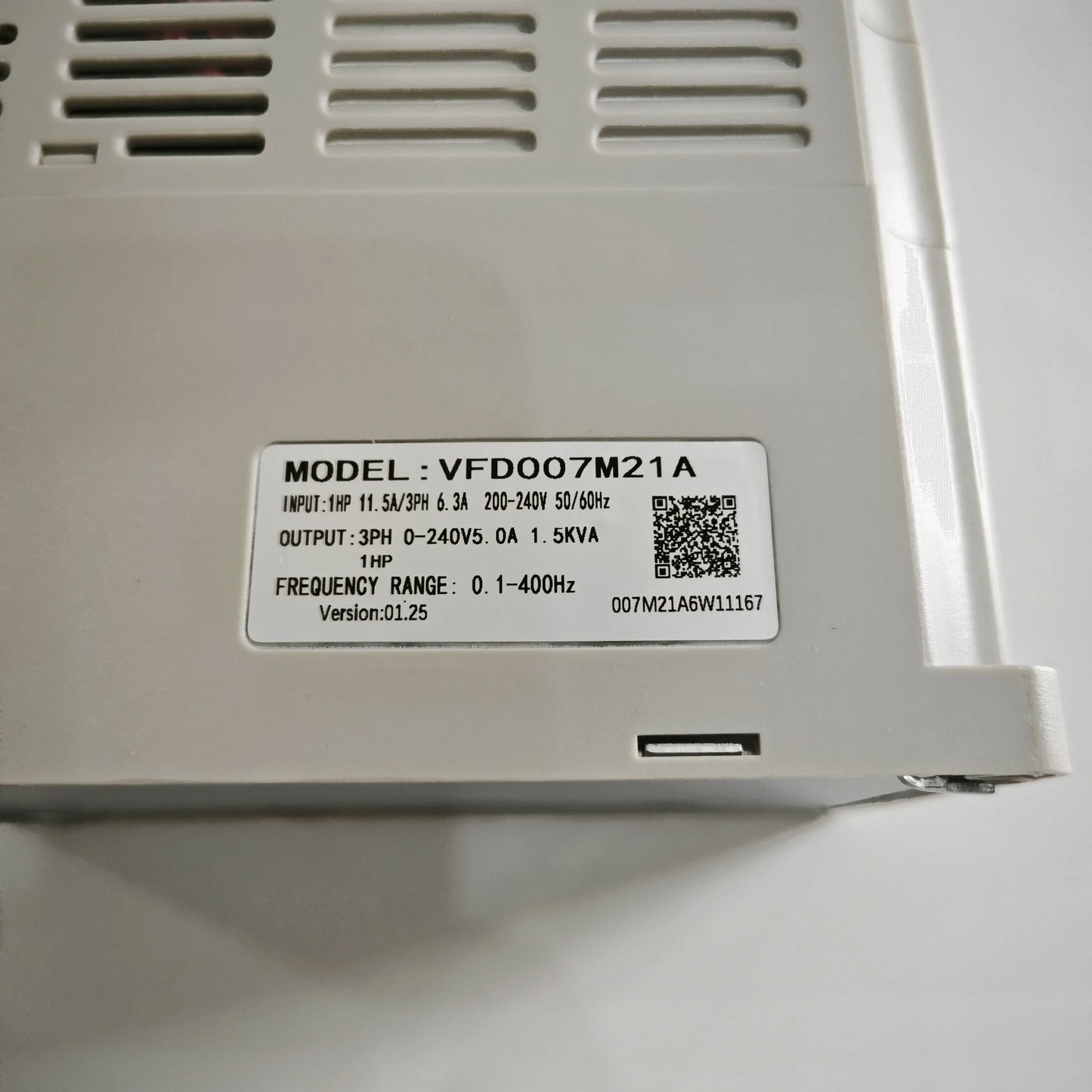 VFD007M21A VFD-M Inverter | 1HP 0.75KW AC Motor Drive 230V 400Hz product image 6