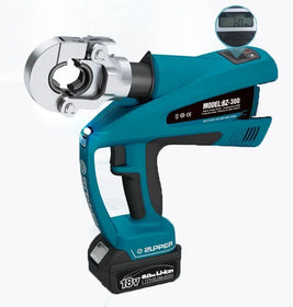 BZ-300 Battery Hydraulic Crimping Tool 16–300mm² with LCD Display Electric Cable Lug Crimper product detail image 2