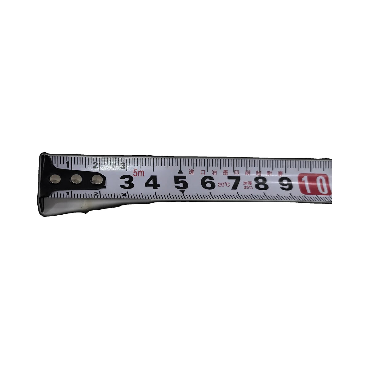 Banknote strapping tape width measurement showing 40 mm