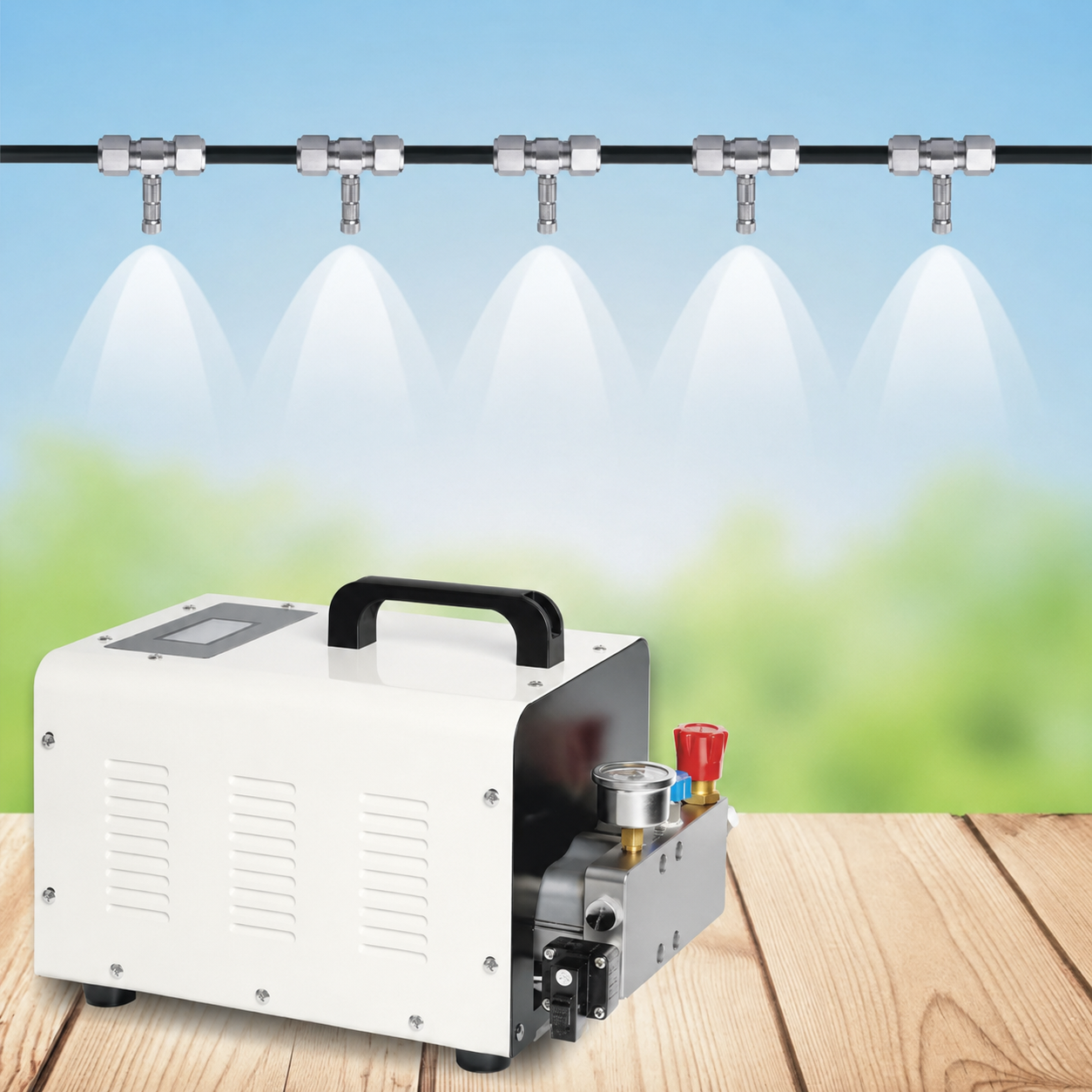 JDT-12A commercial high pressure misting pump 220V main unit