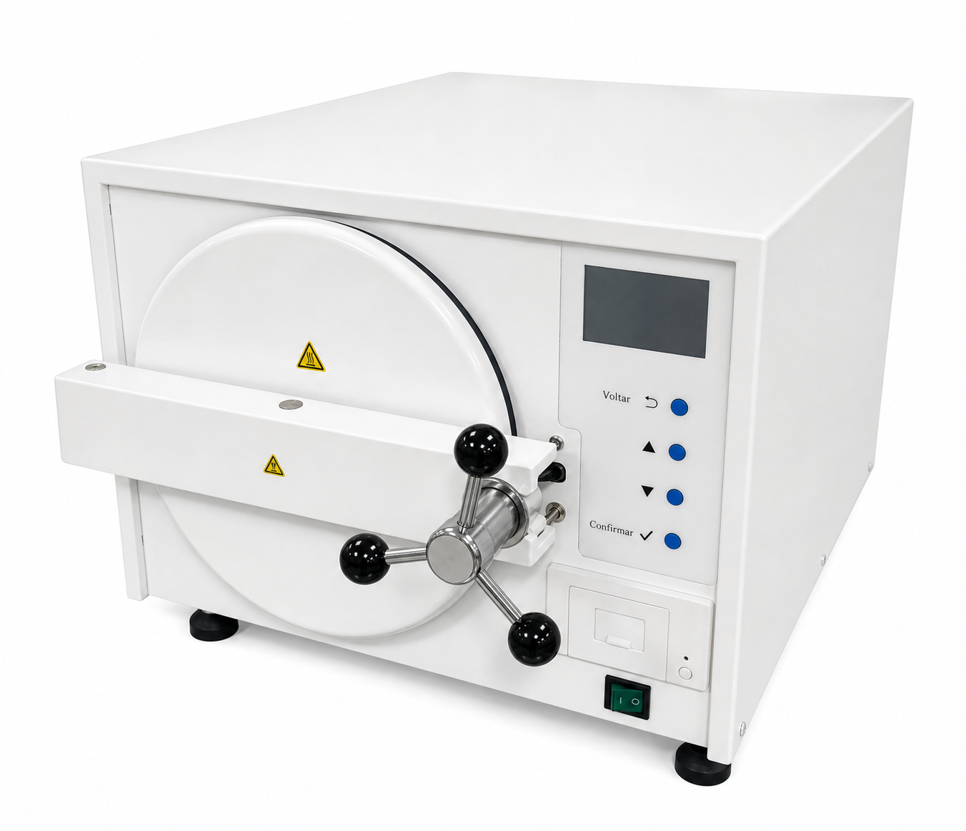 18L 23L metal-door steam autoclave sterilizer with LCD display