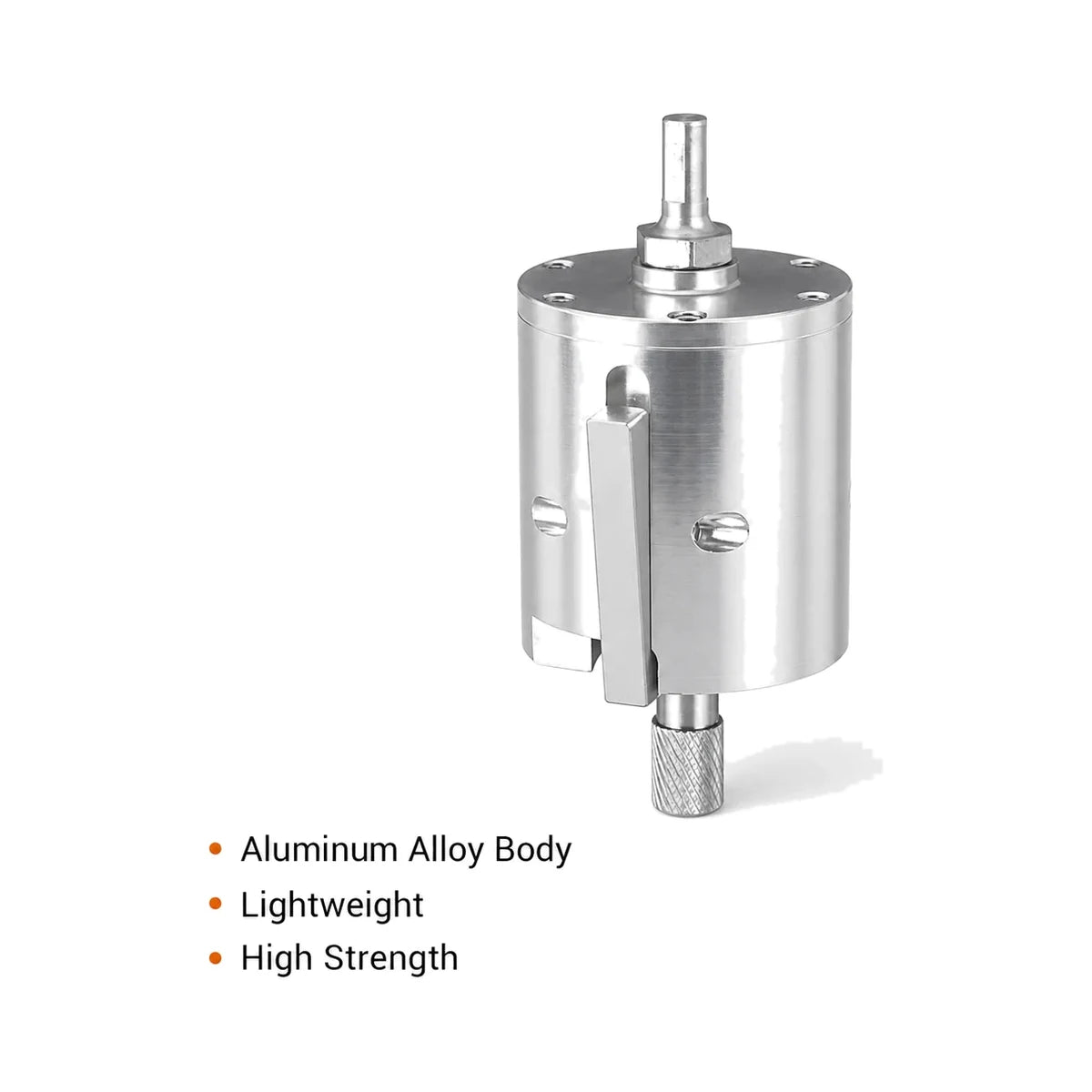 Aluminum alloy cylindrical pipe scraper cutter attachment