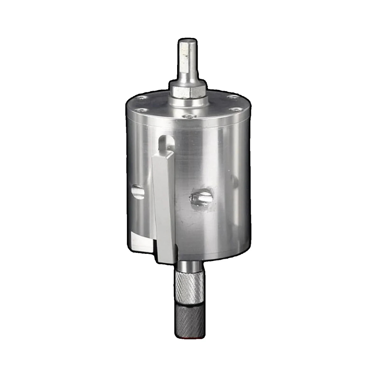 Cylindrical scraper sleeve attachment for PE pipe surface preparation