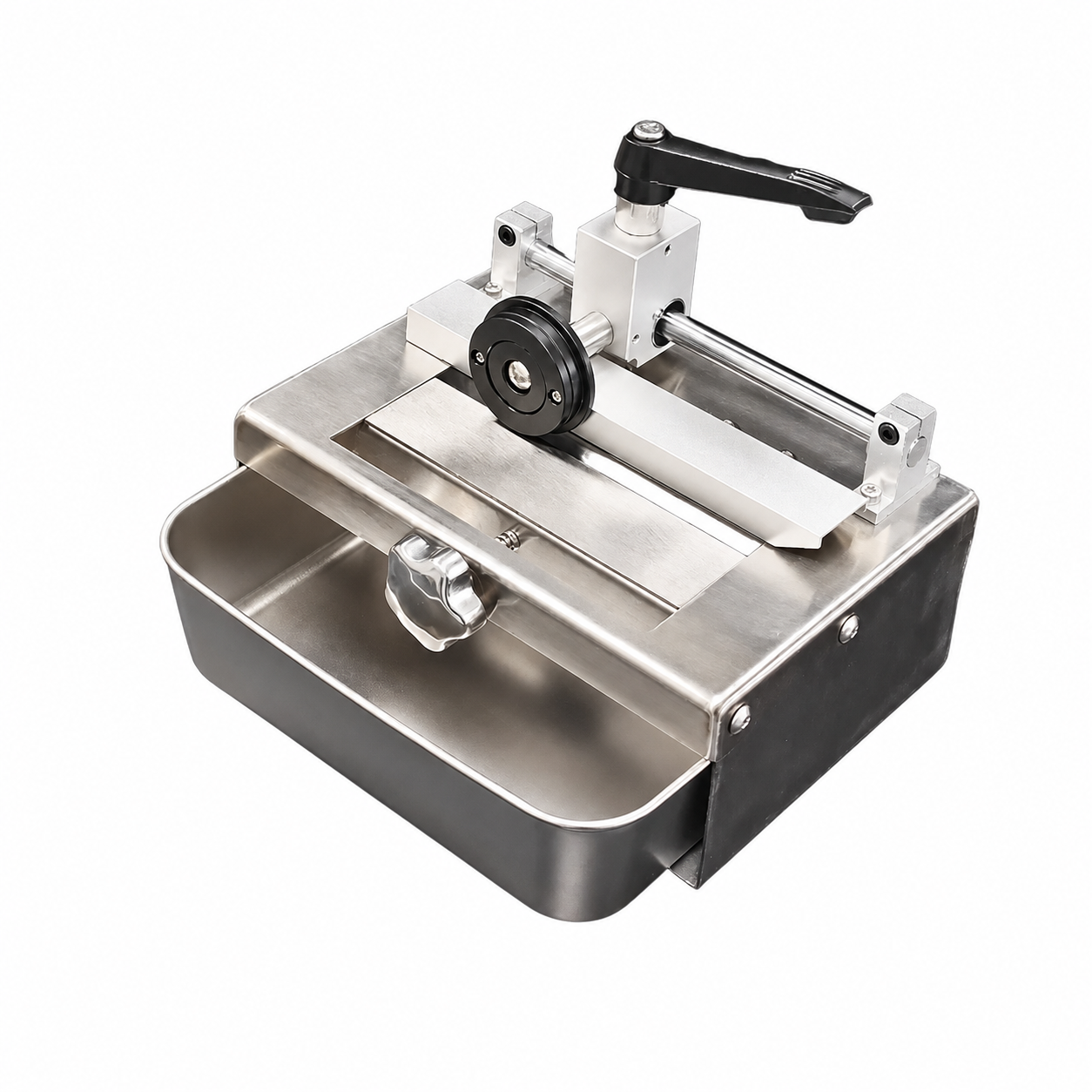 FMF manual tablet and capsule deblistering machine with adjustable roller and collection tray