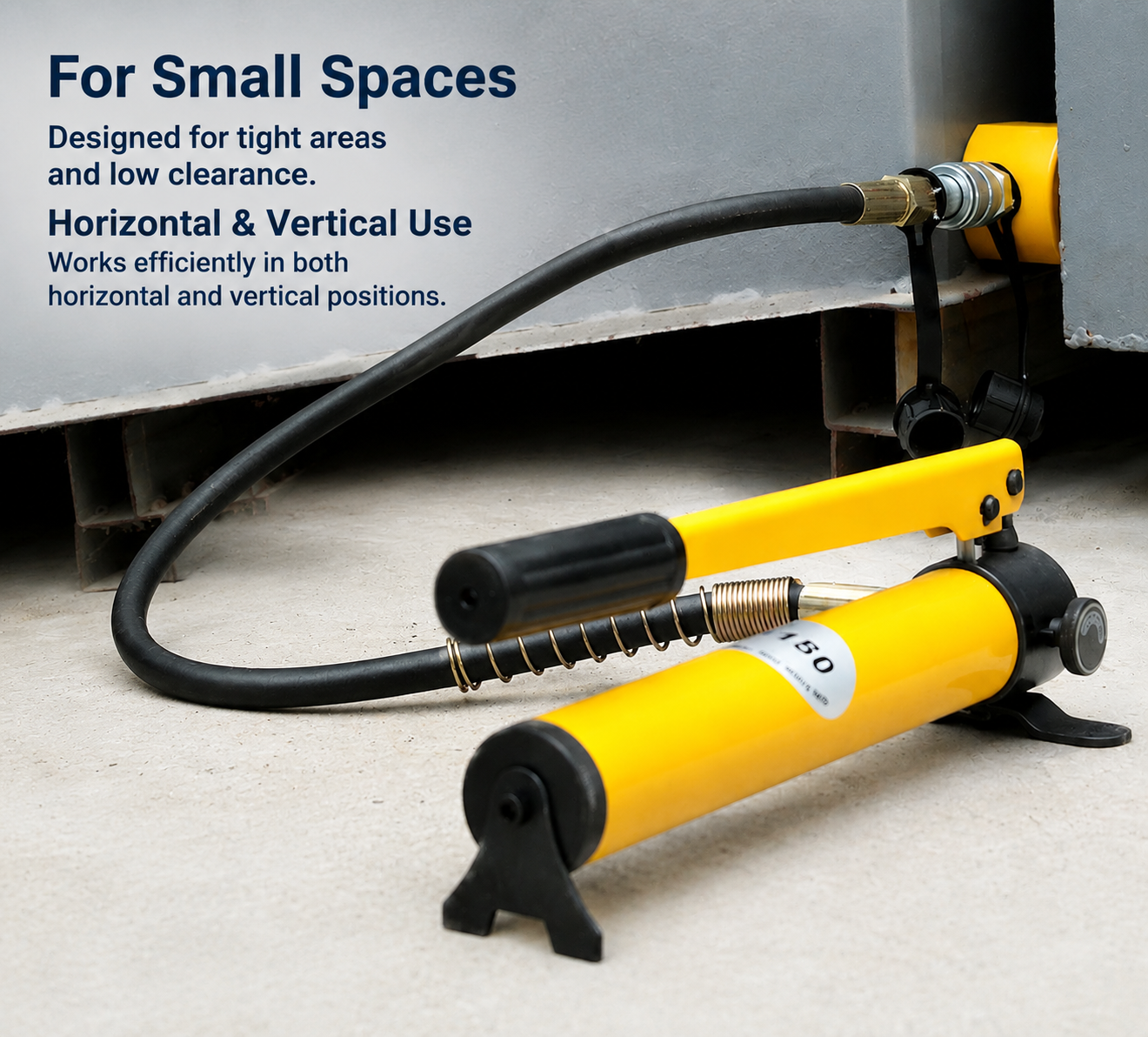 5 ton low-height hydraulic cylinder RMC-051 with 7 mm short stroke