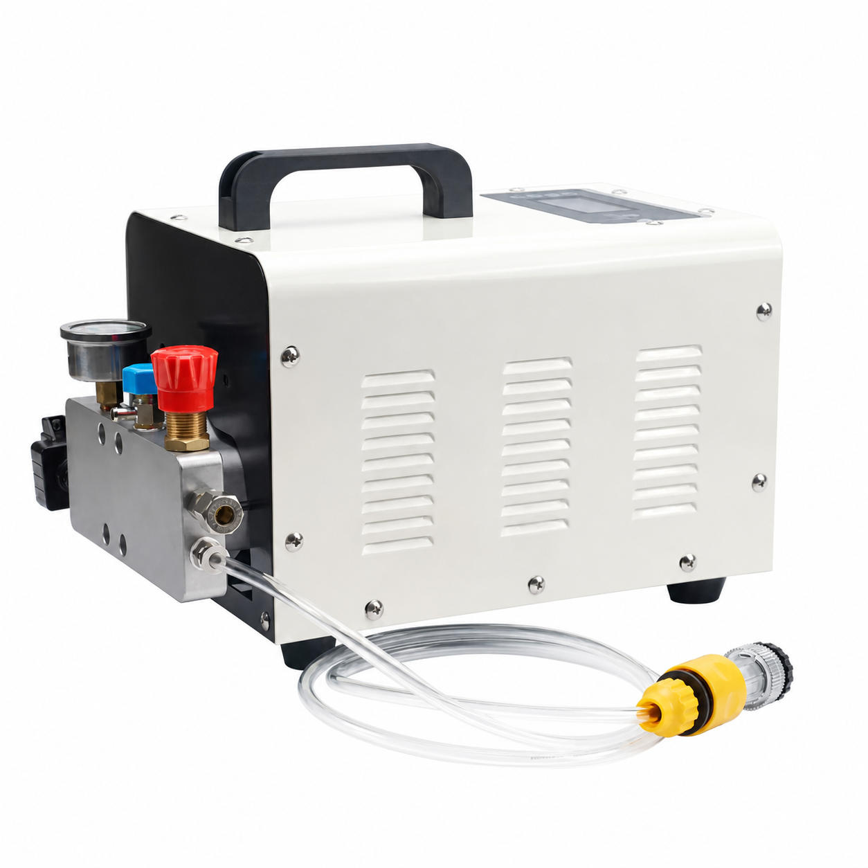 Commercial misting pump complete set with micro mist nozzles and 40 m tube