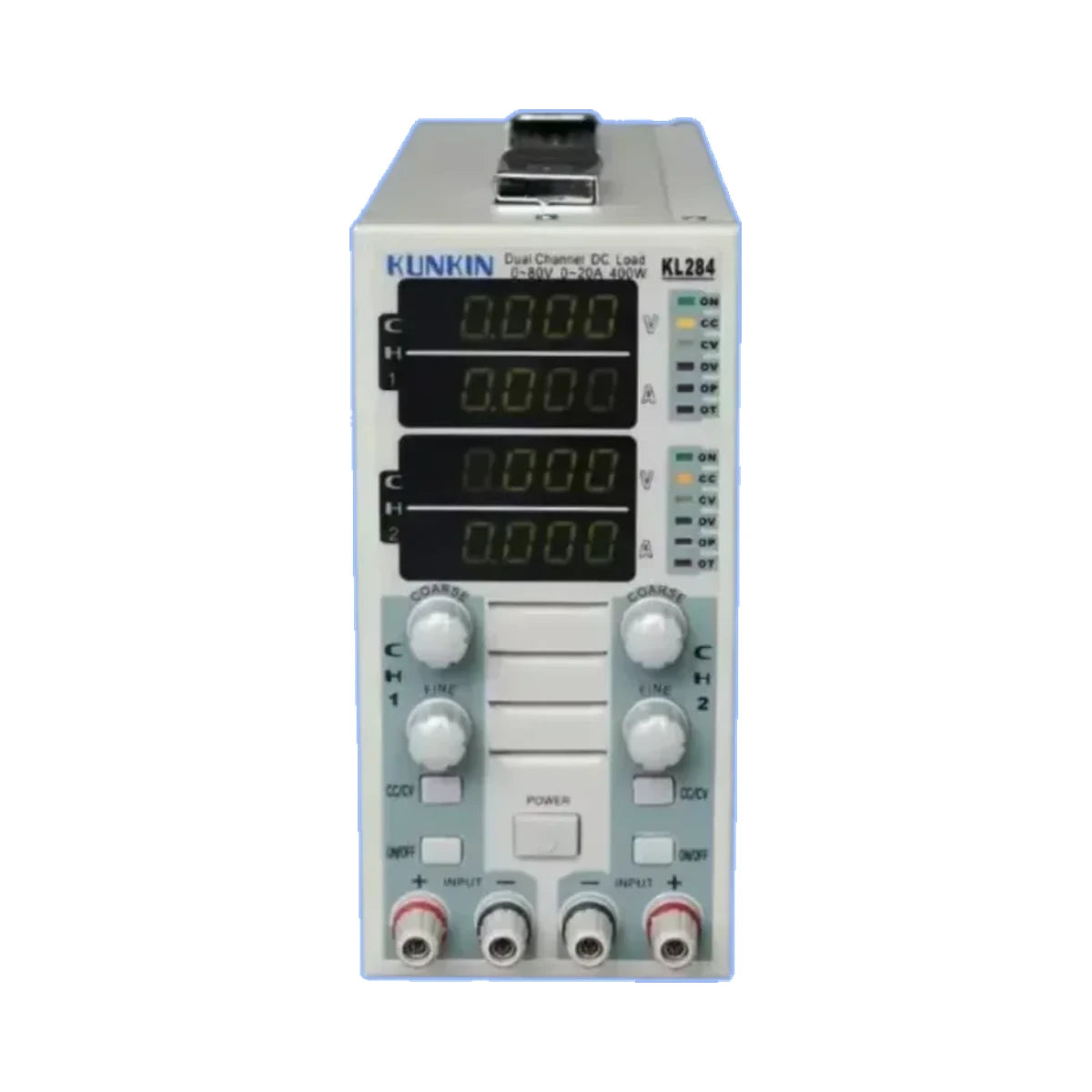 KL-284 Dual-Channel DC Electronic Load, 400W 80V 40A main product image