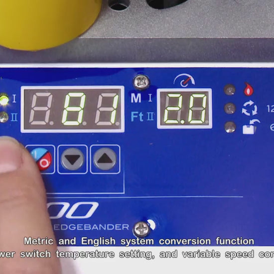 BR500 portable manual curve edge bander product video