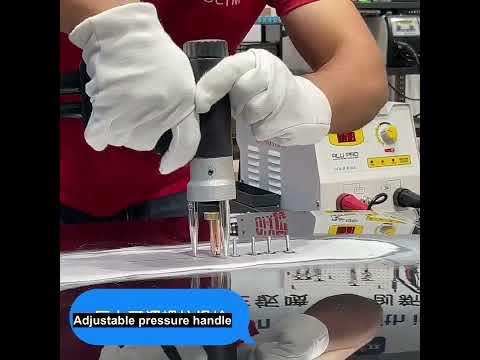 OLYM M15 aluminum stud welder dent puller demo video for car body repair