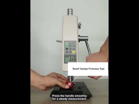 GY-4 digital fruit hardness tester demo with test stand