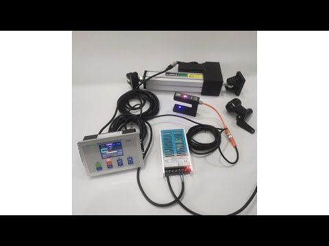 EPC-A12 web guide controller kit sensor and servo actuator demo