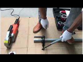 2300W handheld electric pipe threader 1/2 to 2 inch demo