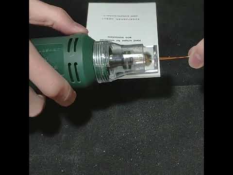 DF-8 electric enameled wire stripper 0.3-2.5mm demo video