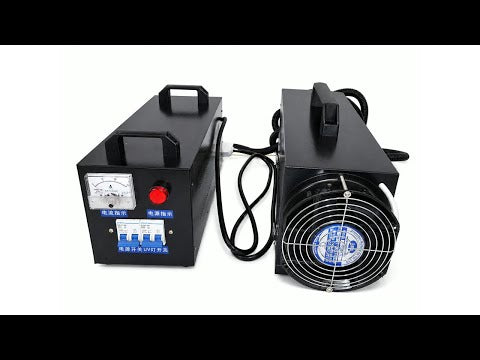 2KW portable UV curing machine 400mm 365nm mercury lamp demo